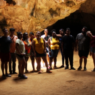 Caribbean Linked V Group in Quadiriki Caves, Arikok National Park